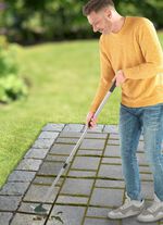 Fugenb&uuml;rste mit Fugendorn und Teleskopstiel 