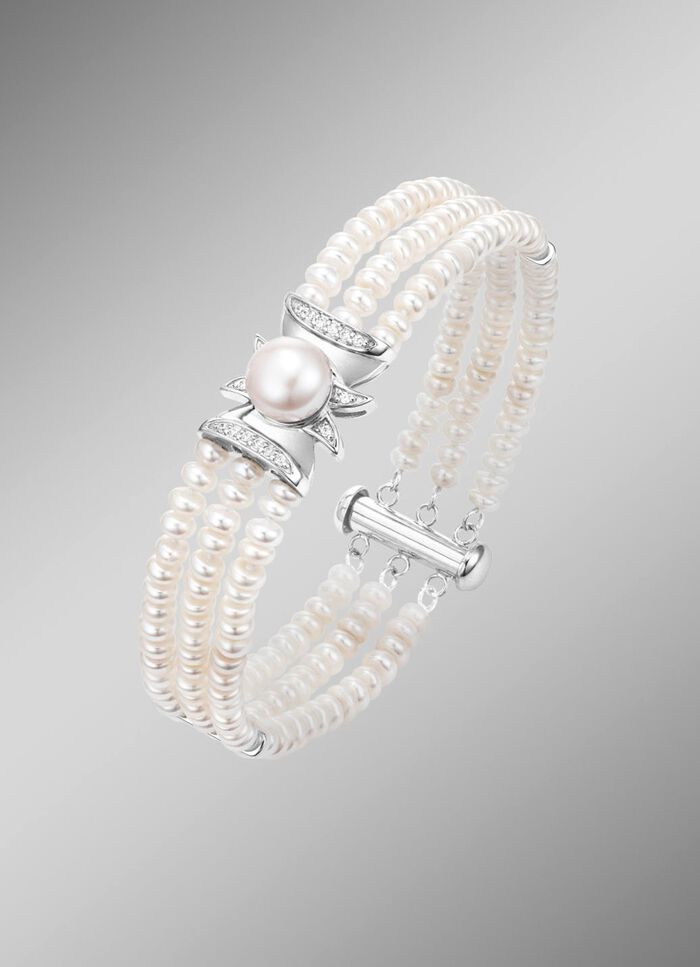 Armband mit S&uuml;sswasser-Zuchtperlen 