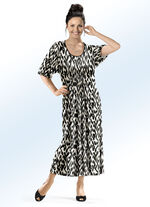 Kaftan mit farbbrillantem Inkjet-Druck 