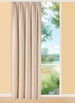 &Uuml;bervorhang mit Universalschienenband CREME