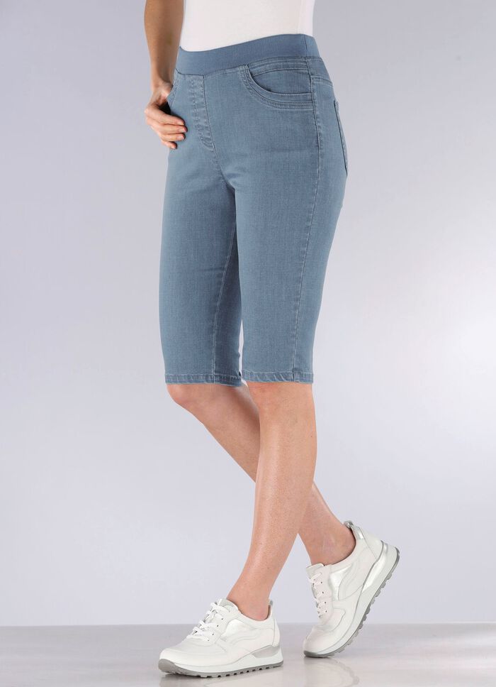 Bermudas mit Jersey-Bund 