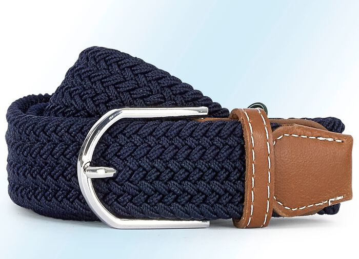 Dehnbarer G&uuml;rtel DUNKELBLAU