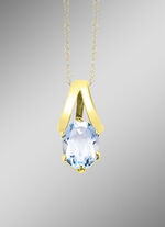 Anhänger mit Blautopas 