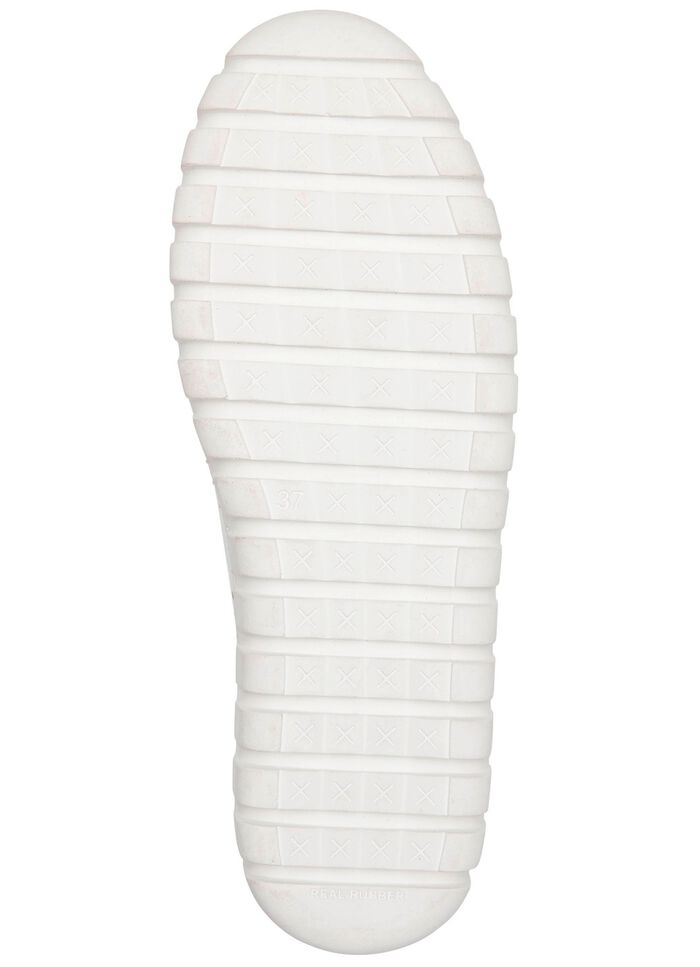 Gemini Schn&uuml;rschuh mit Schn&uuml;rsenkel in Regenbogen-Farben WEISS