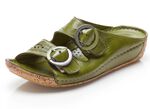 Gemini Pantolette mit verstellbaren Schliessen  OLIV