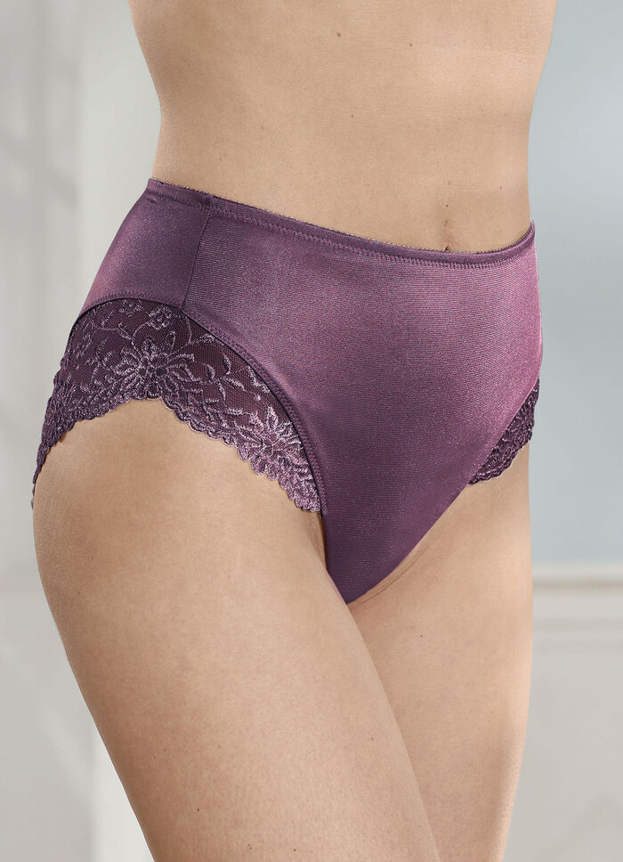 Triumph-Ladyform Soft Miederslip AUBERGINE