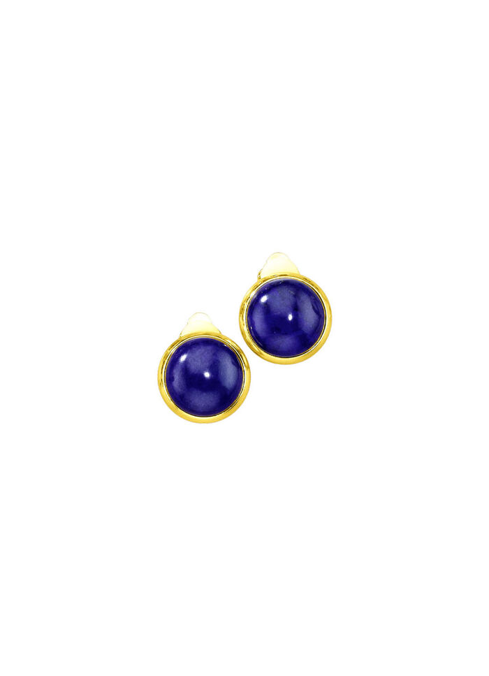 Ohrstecker mit echt Lapislazuli 