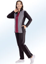 Freizeitanzug mit geraden Beinabschlüssen 