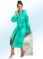 Bademantel mit Kapuze MINT