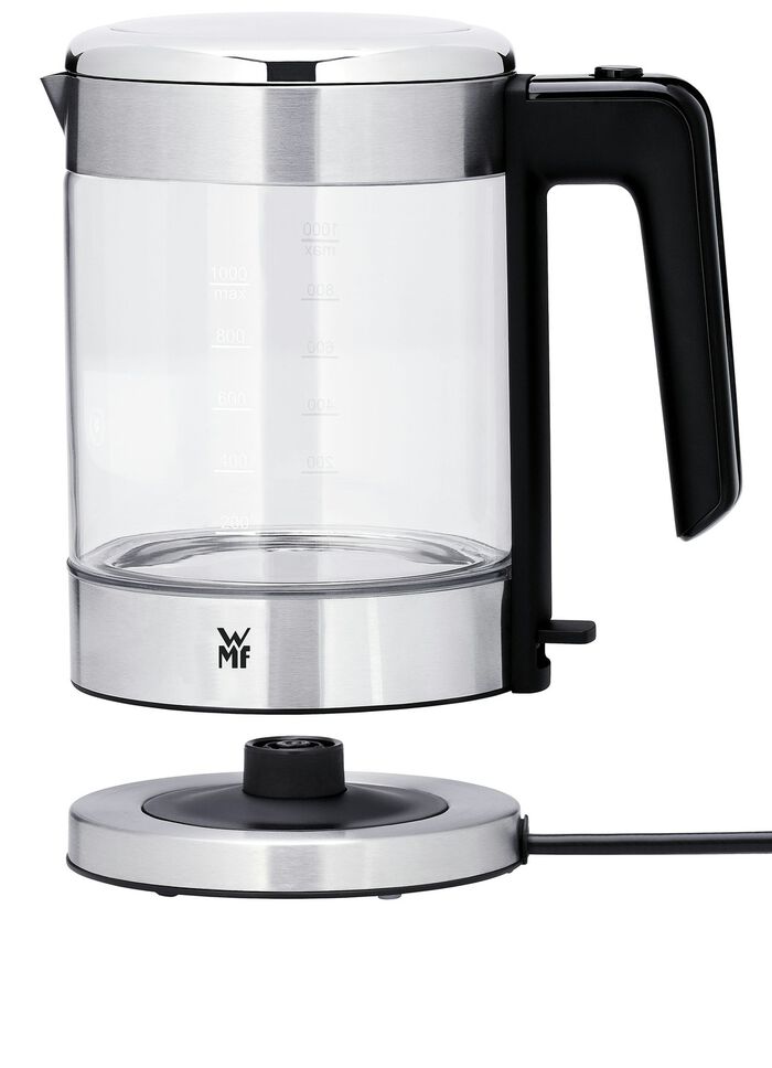 WMF Glaswasserkocher aus Cromargan® Edelstahl 