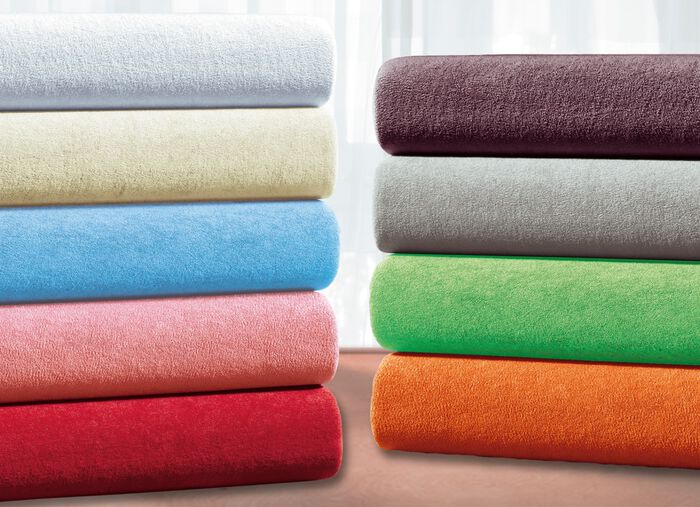 Atmungsaktive Spannbettt&uuml;cher in Microfaser-Quailt&auml;t WEISS