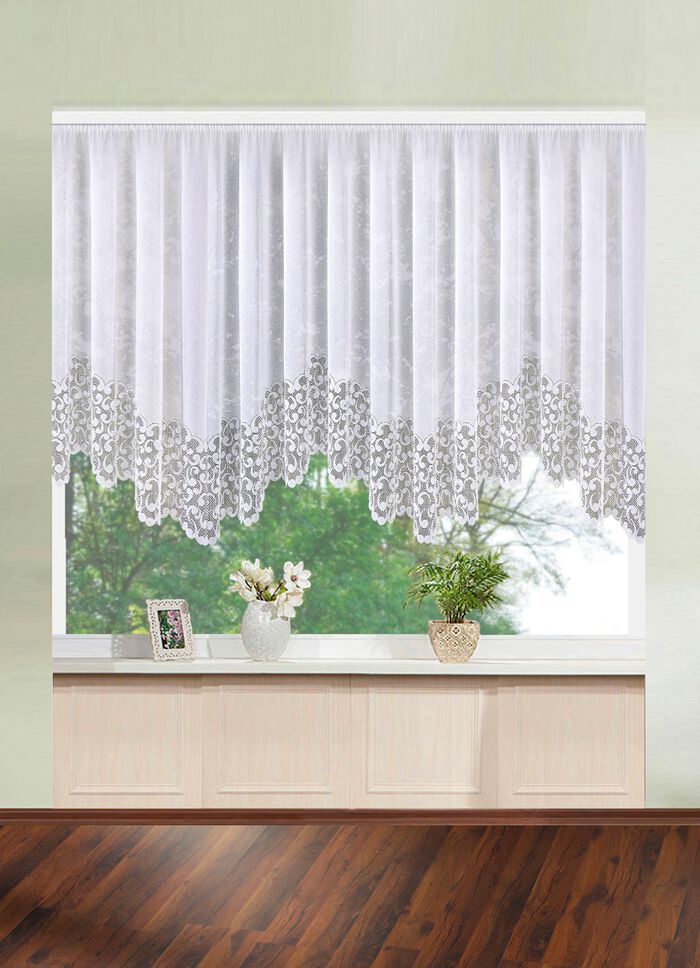 Himmlischer Bogenvorhang mit Universalschienenband 