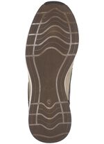 Slipper aus Rind-Veloursleder BEIGE