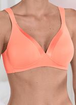  Naturana BH mit Satinblende am D&eacute;collet&eacute; 