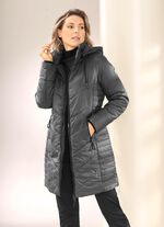 Kurzmantel mit 2-Wege-Rei&szlig;verschluss 