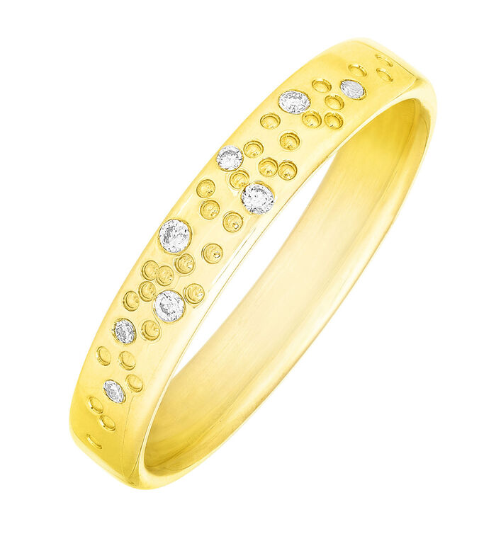 Schicker Brillant-Trauring 