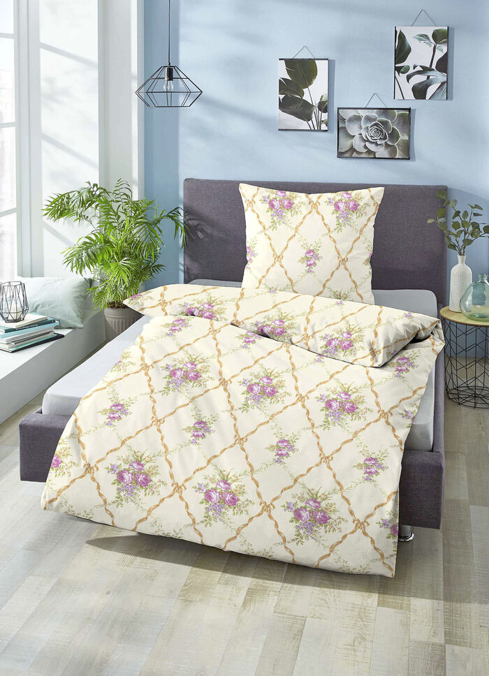 Bettwäsche-Garnitur in kuschelweicher Qualität GELB