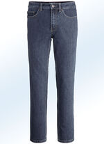 Lässige Jeans in 2 Farben MITTELBLAU