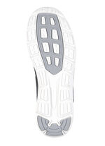 Slipper aus Synthetik mit Textil-Einsätzen ANTHRAZIT-COGNAC