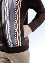 Jacke mit durchgehendem Reissverschluss 