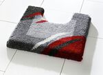 Besonders weiche Badgarnitur von Grund ROT-GRAU