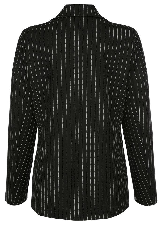 Blazer mit Streifendessin 