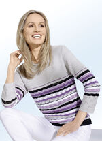 Pullover mit tollem Mustermix 