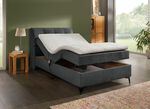 Exquisites Boxspringbett mit elektronischer Kopf- und Fu&szlig;teil-Verstellung 