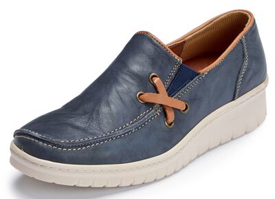 ELENA EDEN Slipper mit Knitterstruktur 