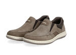 Slipper aus Nappaleder TABAKBRAUN-MOKKA