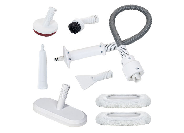 Zubehör-Set, 8-teilig, für Genius Invictus Hand- und Bodendampfreiniger 