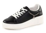 ELENA EDEN, stylische Damen-Sneaker, Weite G, herausnehmbares Fussbett SCHWARZ