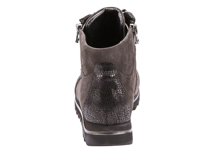 Waldl&auml;ufer Stiefelette mit praktischen Seitenreissverschl&uuml;ssen GRAU