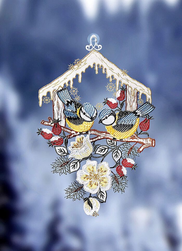 Fensterbild «Meisen» 