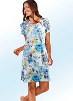 Nachthemd aus Bio-Baumwolle mit Inkjet-Druck 