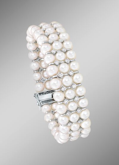 Armband mit S&uuml;sswasser-Zuchtperlen 