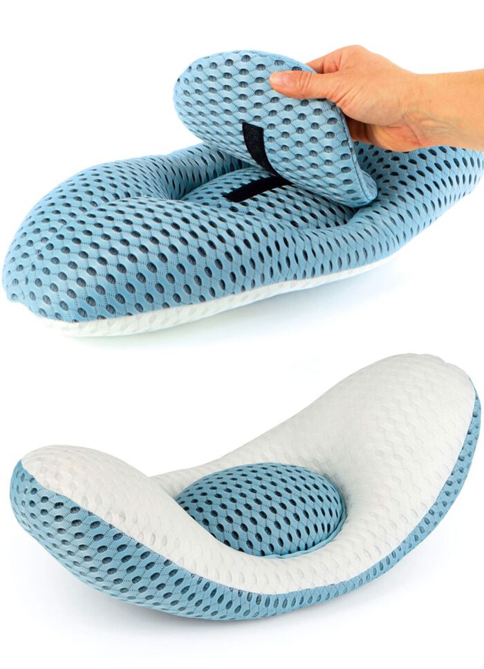 Lendenkissen 3-in-1 &ndash; entspannt sitzen und schlafen 