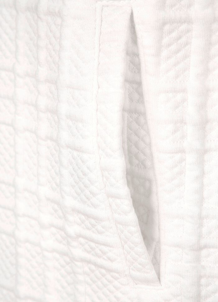 Shirtjacke mit seitlichen Eingrifftschen 