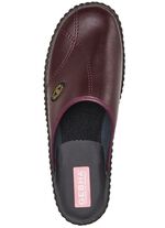 Klassische Herren-Pantoletten, mit anatomisch geformtem Fussbett BORDEAUX