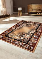 Br&uuml;cken, Teppiche und Bettumrandung mit floralem Dessin 