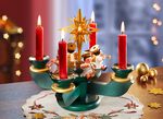 Adventsleuchter aus dem Hause Zeidler GR&Uuml;N