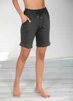 Bermuda mit Dehnbund rundum ANTHRAZIT