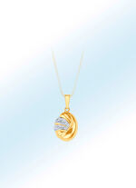 Zauberhafter Anhänger mit Diamant 