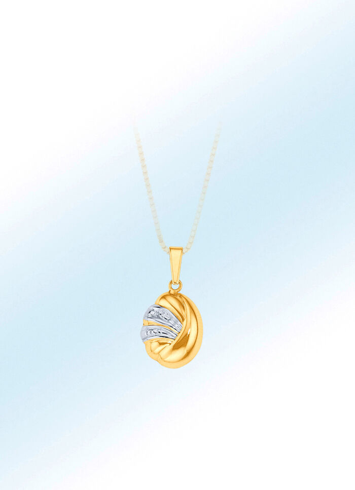 Zauberhafter Anhänger mit Diamant 