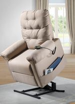 TV-Sessel mit Motor und Aufstehhilfe BEIGE
