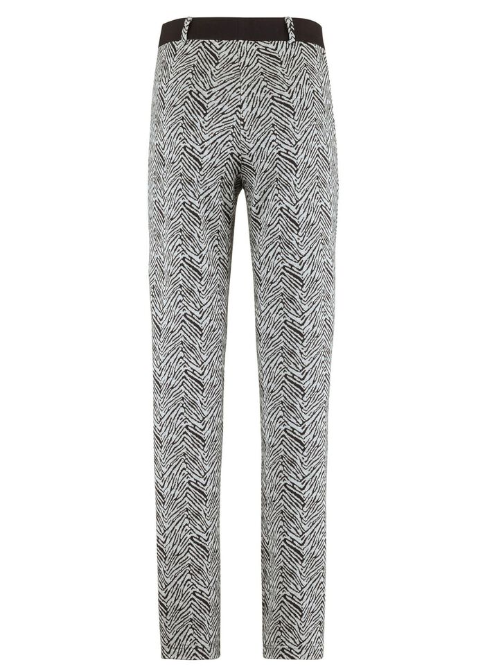 Hose in angesagter Tierfell-Dessinierung 