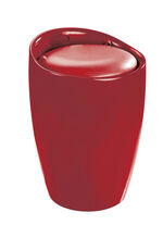 Sitzhocker mit Stauraum ROT