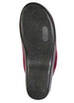 Zweierpack, klassische Damen-Hausschuhe, Weite G, mit funkelnden Glitzersteinchen 1X BORDEAUX, 1X CAMEL