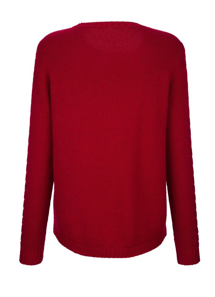 Pullover mit Schurwolle und Kaschmir 