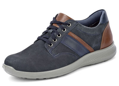 GINO GALANTE, bequeme Herren-Schnürschuhe, Weite K, mit herausnehmbarem Fussbett 